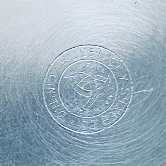 Queen City Silver Co Silverplate Martini Pitcher - Picture 15 of 15